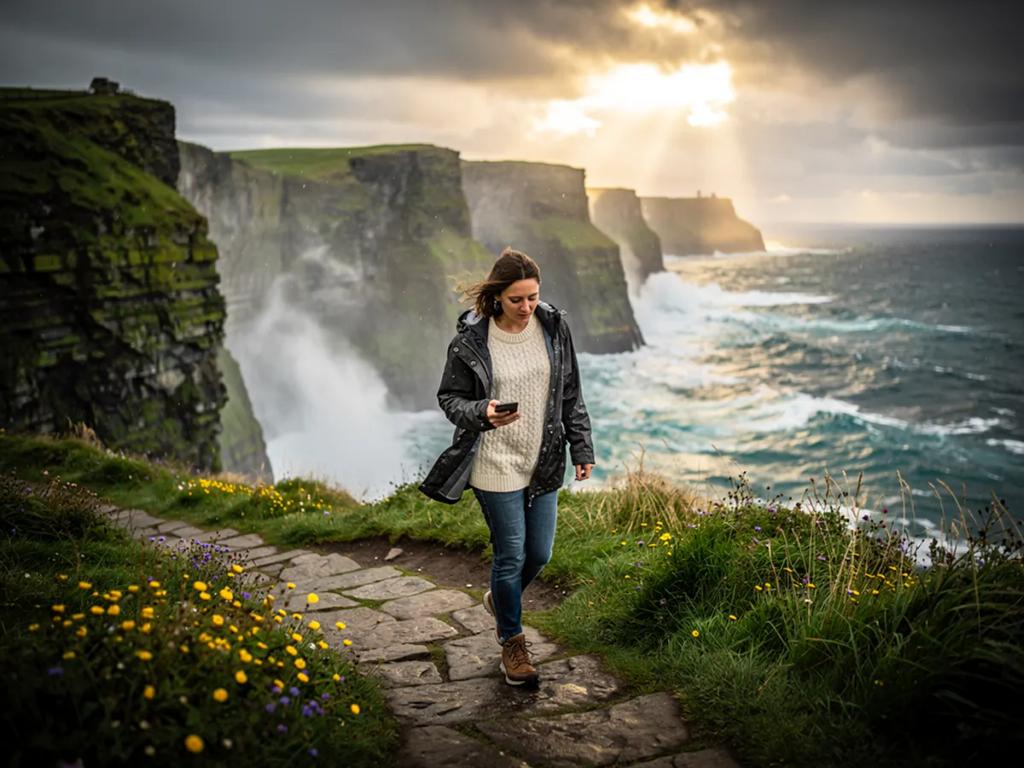 eSIM Galway - Kup przedpłacone dane podróżne dla Galway, Irlandia